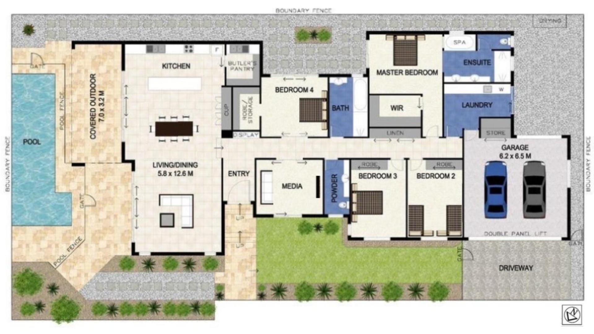 Вилла Elliston House Кингсклифф Экстерьер фото
